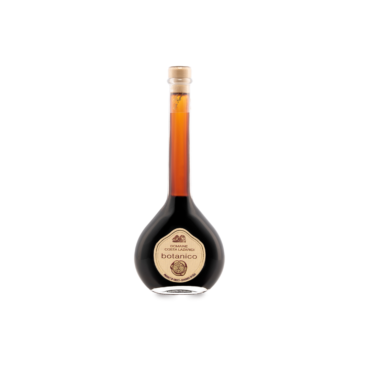 Botanico Balsamic Gold Seal. Imported and distributed by Alpha Omega Imports