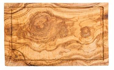 Not-Rustic Rectangular Board With Juice Groove 40x15x2cm
