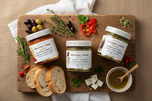 Greek Spreads Gift Box Lifestyle Image