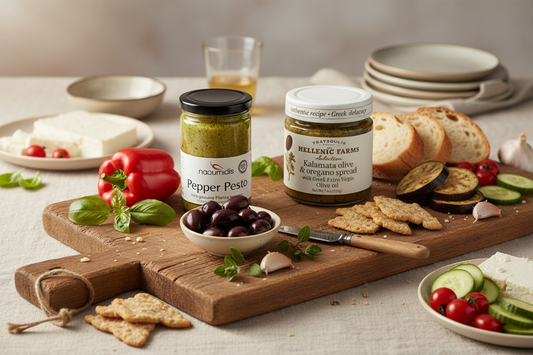 Gourmet Spreads Trio - Mediterranean Artisan Collection