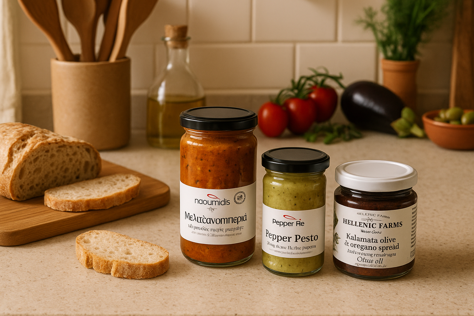 Greek Spreads with Extra Virgin Olive Oil | Pesto Alternatives – Alpha ...