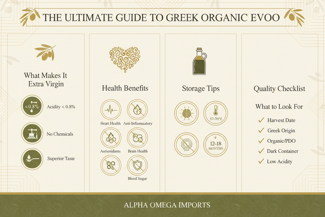 The Ultimate guide to Greek Organic EVOO