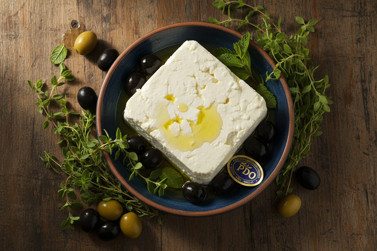 Real vs Fake Feta: How to Spot Authentic Greek PDO Feta – Alpha Omega ...