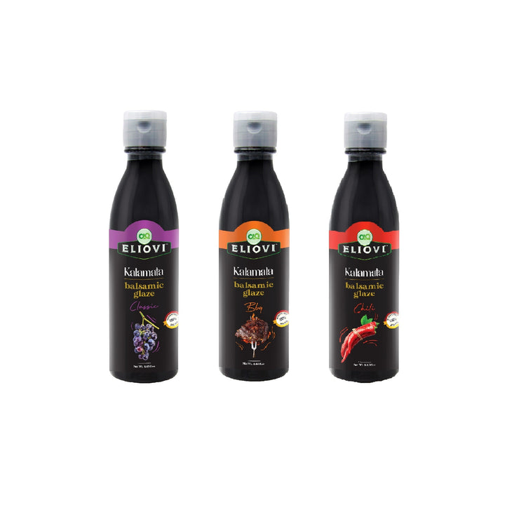 Eliovi Balsamic Glaze from Kalamata Greece. Alpha Omega Imports