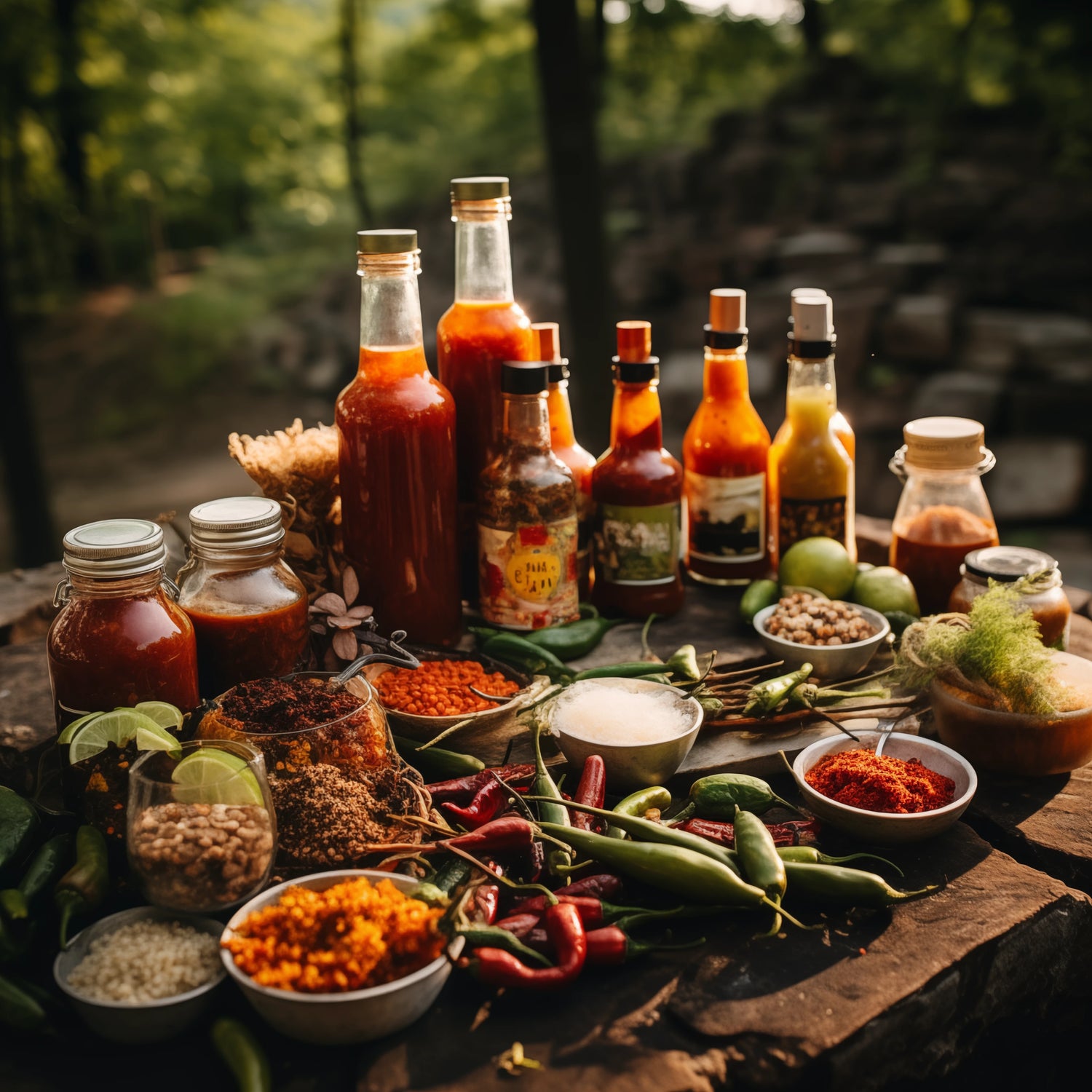 Hot Sauces and Pastas for Bold Palates, Fiery Fusions