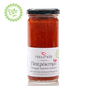 Naoumidis Piperoktima, organic hot Florina pepper spread in a 260 g glass jar. Imported by Alpha Omega Imports.