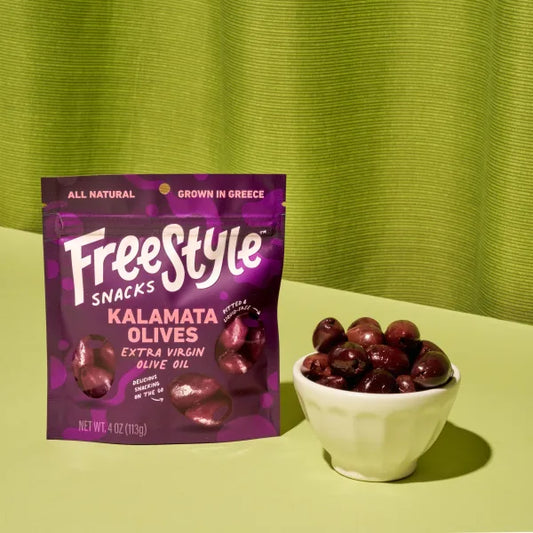 Kalamata Olives in Extra Virgin Olive Oil - Pitted, Liquid-Free