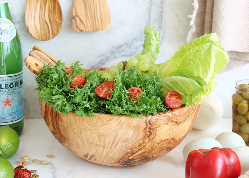 Not-Rustic Bowls & Salad Bowls. Distributed by Alpha Omega Imports
