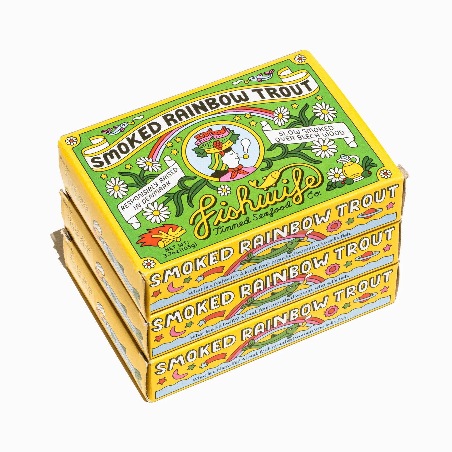 Smoked Rainbow Trout in Extra Virgin Olive Oil