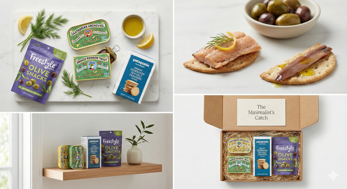 The Minimalist's Catch - Premium Tinned Seafood Quiet Luxury Bundle