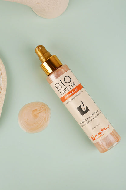 bio-detox-shimmer-gel. Imported and distributed by Alpha Omega Imports