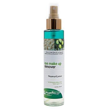 EYE MAKE-UP REMOVER / Eye Make-up Remover with provitamin B5, mastic & olive oil. Imported and Distributed by Alpha Omega Imports