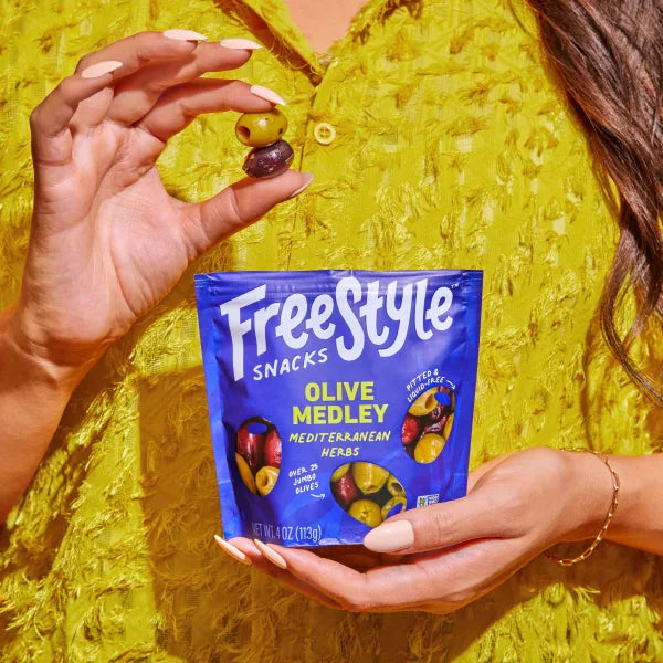 Mediterranean Herb Medley Olives - Pitted, Liquid-Free