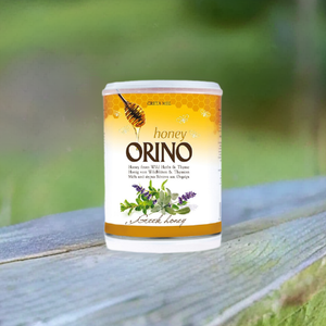 Orino Greek Mountain Honey with Thyme and Herbs - 32 oz Tin