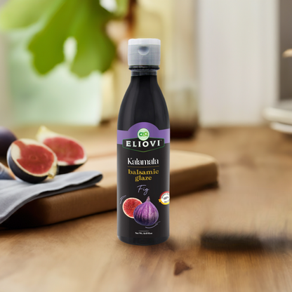 Eliovi Fig Balsamic Glaze – A Sweet & Fruity Mediterranean Delight (8.45 fl. oz.)