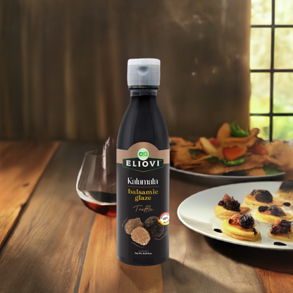 Eliovi Truffle Balsamic Glaze – Luxurious, Earthy & Gourmet (8.45 fl. oz.)