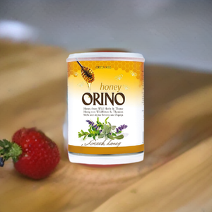 Orino Greek Mountain Honey with Thyme and Herbs - 32 oz Tin