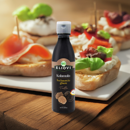 Eliovi Truffle Balsamic Glaze – Luxurious, Earthy & Gourmet (8.45 fl. oz.)