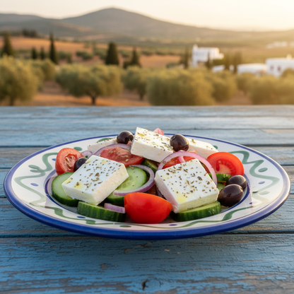 Greek salad lifestyle