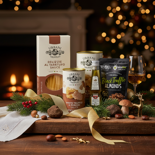 White Truffle Christmas Basket - Luxury Italian Gourmet Gift | Urbani Truffles