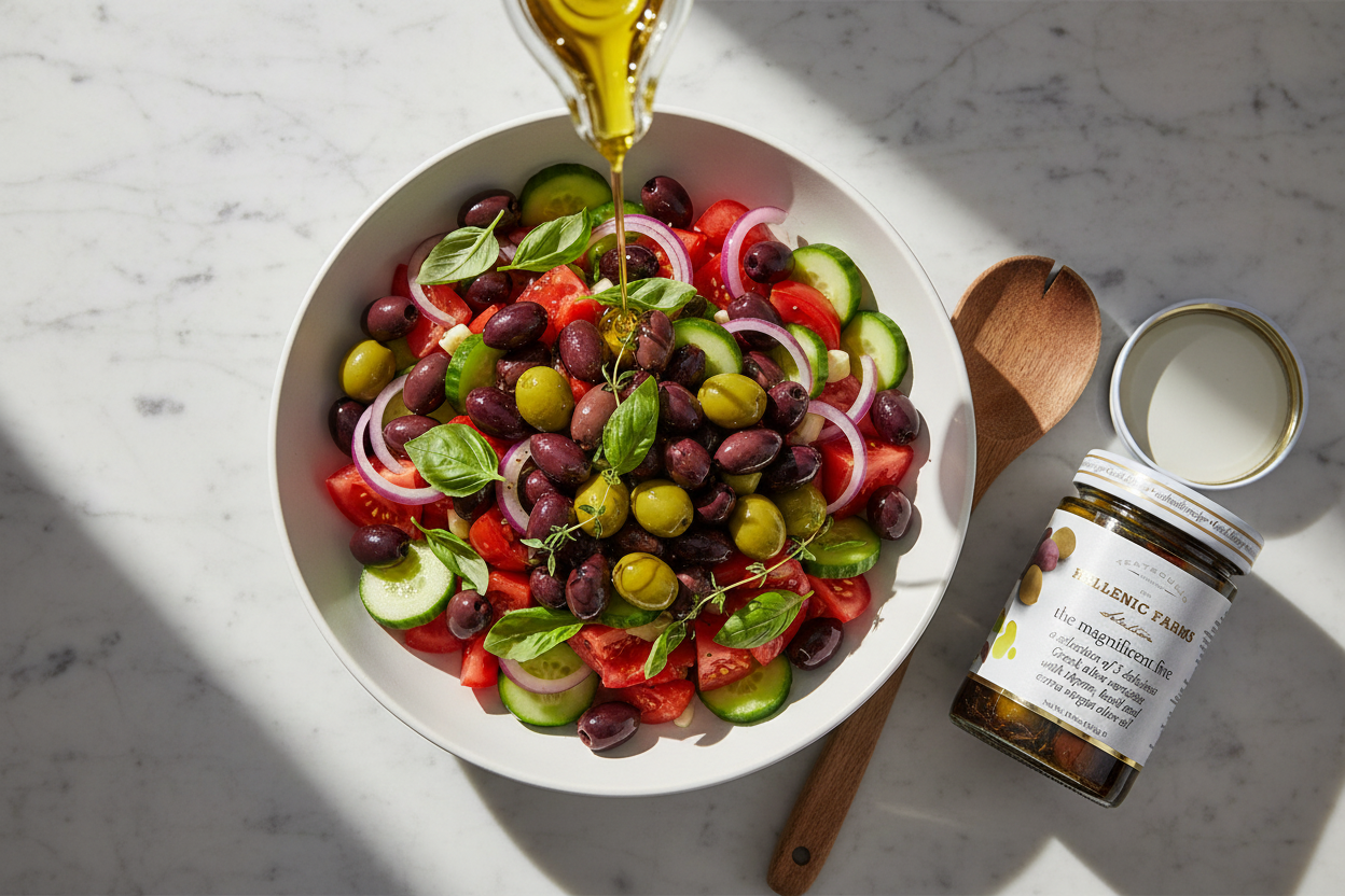 Magnificent Five Olives Greek Salad