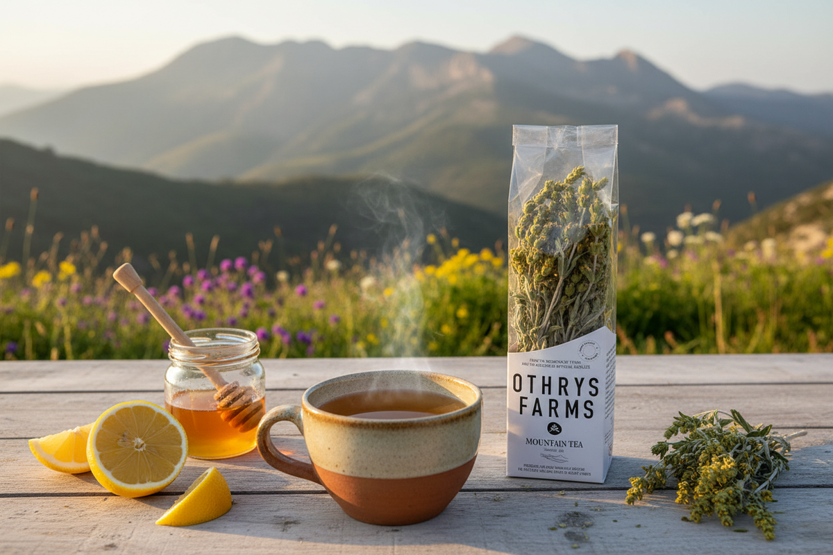 Mount Tea Othrys Greek Mountain Tea — Wild-Harvested Sideritis from Mount Othrys ...
