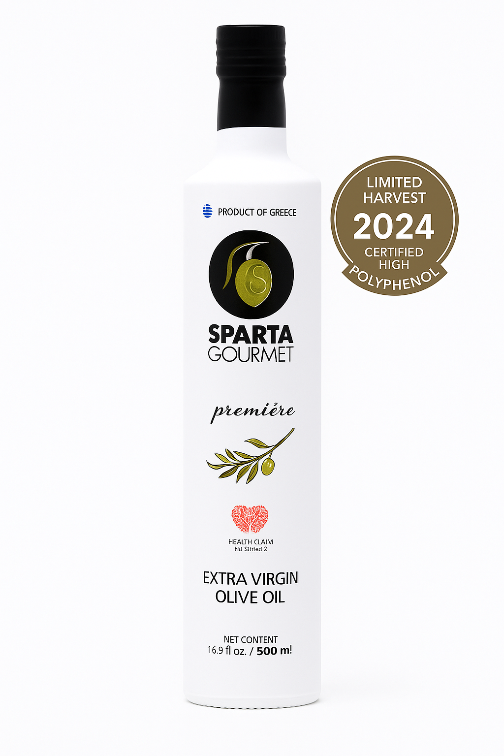Sparta Gourmet Premiere Koroneiki EVOO | High Polyphenol Greek