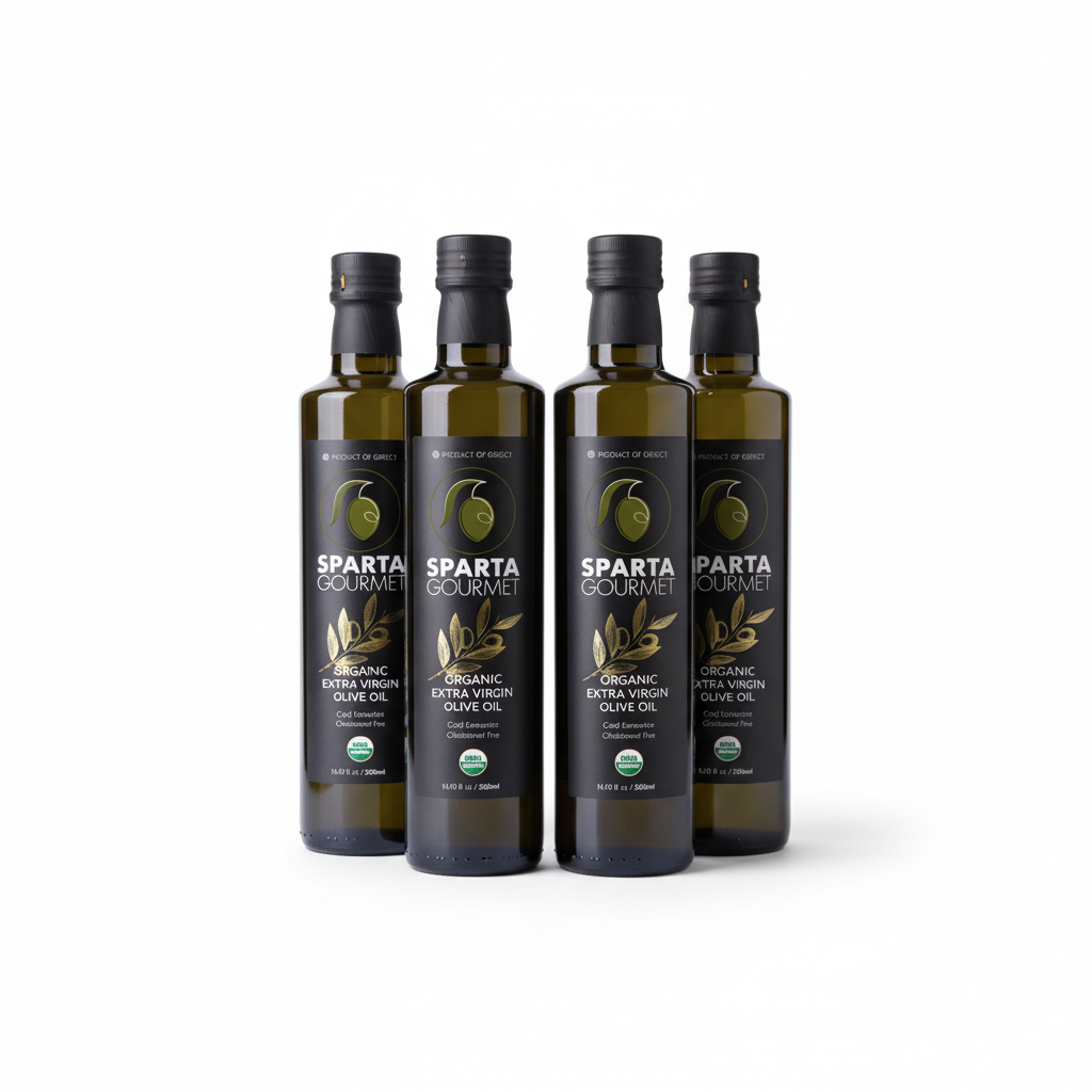 Sparta Gourmet Organic Case of 4