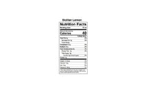 Load image into Gallery viewer, Nutrition facts of sicilian lemon balsamic Distributed by Alpha Omega Imports
