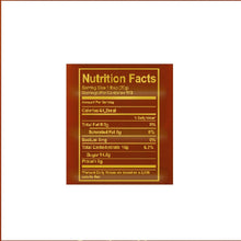Load image into Gallery viewer, Greek Honey nutrition facts. Distributed by Alpha Omega Imports
