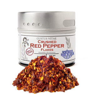 crushed-red-pepper-flakes-gourmet-seasonings. sold by www.alphaomegaimport.com