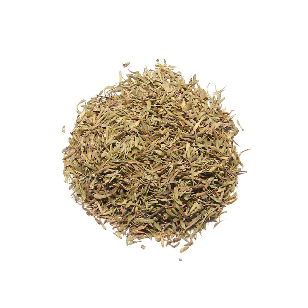 Dry Thyme from Crete Greece. Imported by Alpha Omega Imports