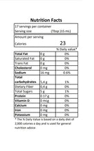 将图片加载到图库查看器，Eliovi Balsamic Glaze Nutrition facts. Imported and Distributed by Alpha Omega Imports
