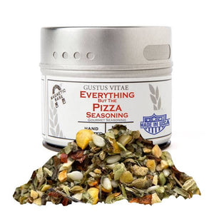 Everything But the Pizza Seasoning | All Natural | Non GMO | 1.0 oz (28 g) | Gourmet Spice Mix |  Artisanal Rub | Seasoning Pack | Magnetic Tin