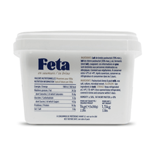 Load image into Gallery viewer, Roussas Greek Feta cheese 2.2 lb. Distributed by Alpha Omega Imports
